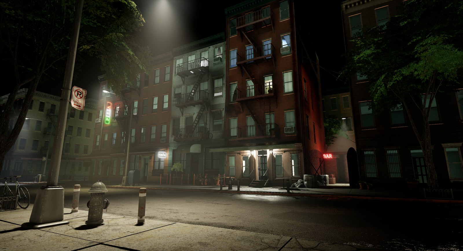Schell Games: Lighting Study — A one-week lighting sprint on an in-house Unreal scene — rendering it to a AAA standard for a client art pitch deck at Schell Games.