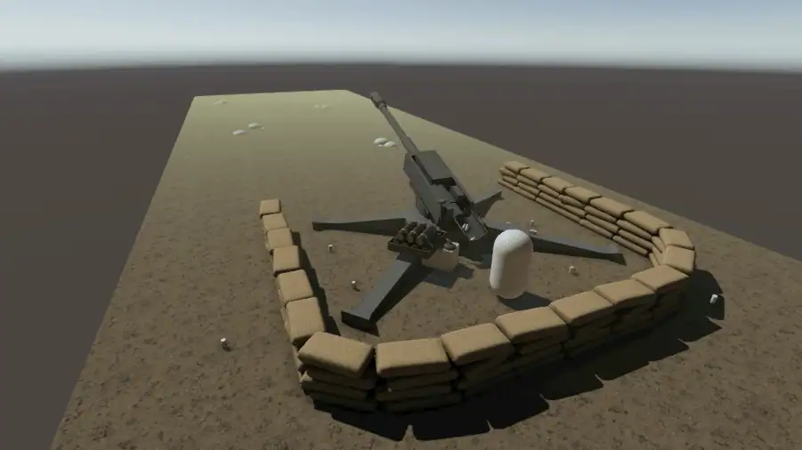 VR Artillery Operator — A hands-on VR prototype where you are the artillery operator — every action is manual, from loading the shell to setting the fuse and pulling the trigger.